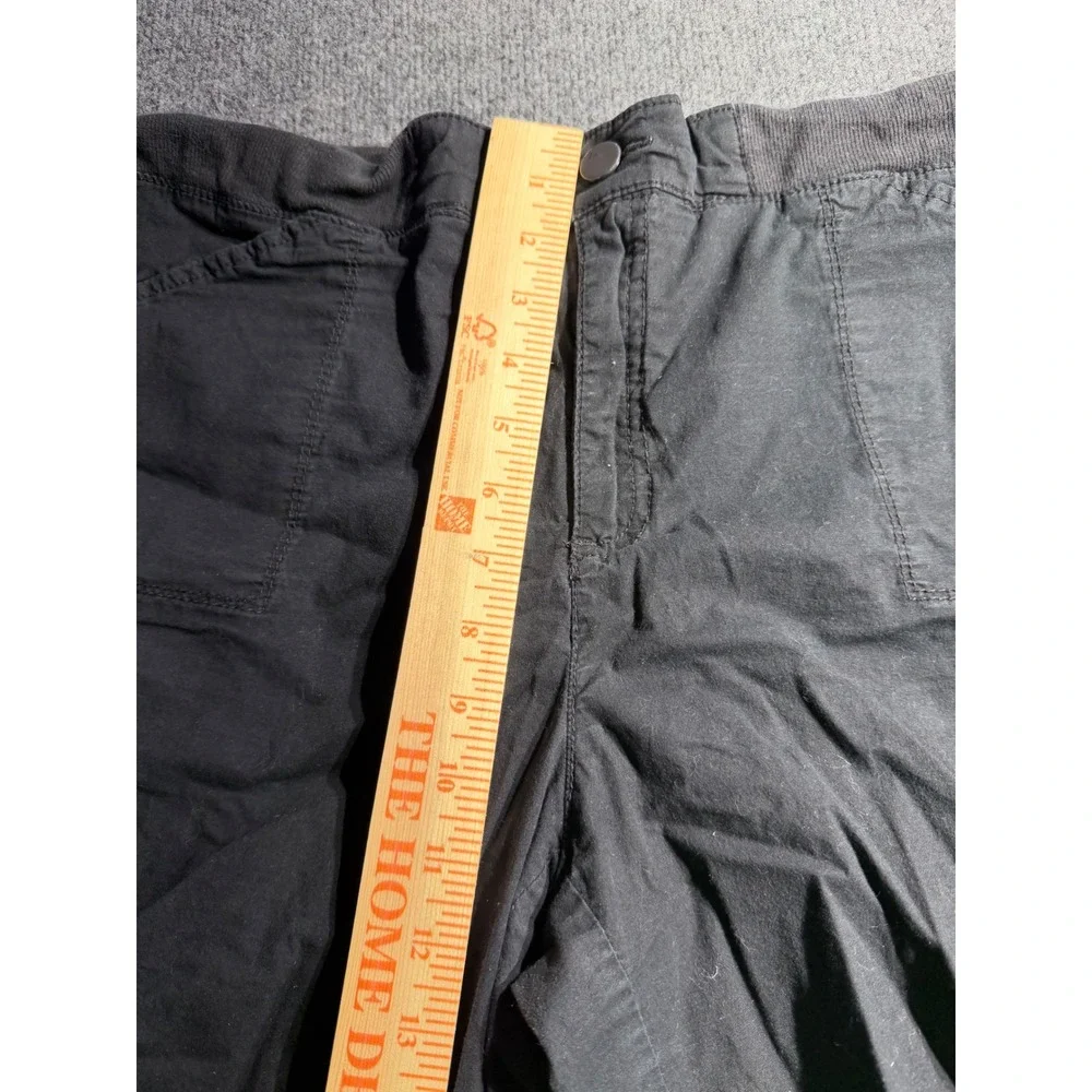 Women's‎ Khaki Cargo Shorts Size 16 Belted Utility Hiking Outdoor